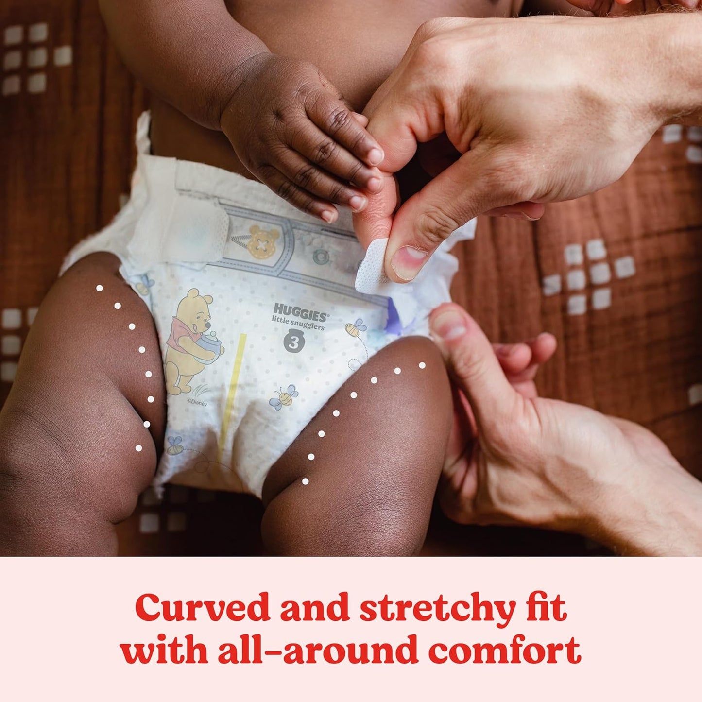 Baby Diapers – Size 3 (16–28 lbs, 156 Count) – Little Snugglers Style