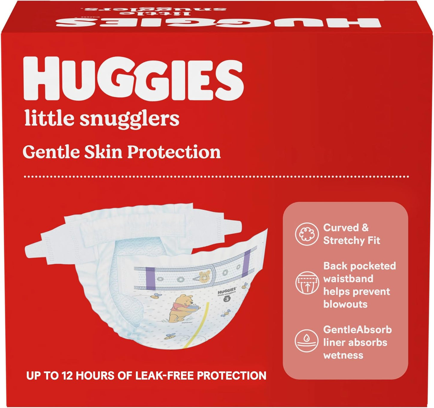Baby Diapers – Size 3 (16–28 lbs, 156 Count) – Little Snugglers Style