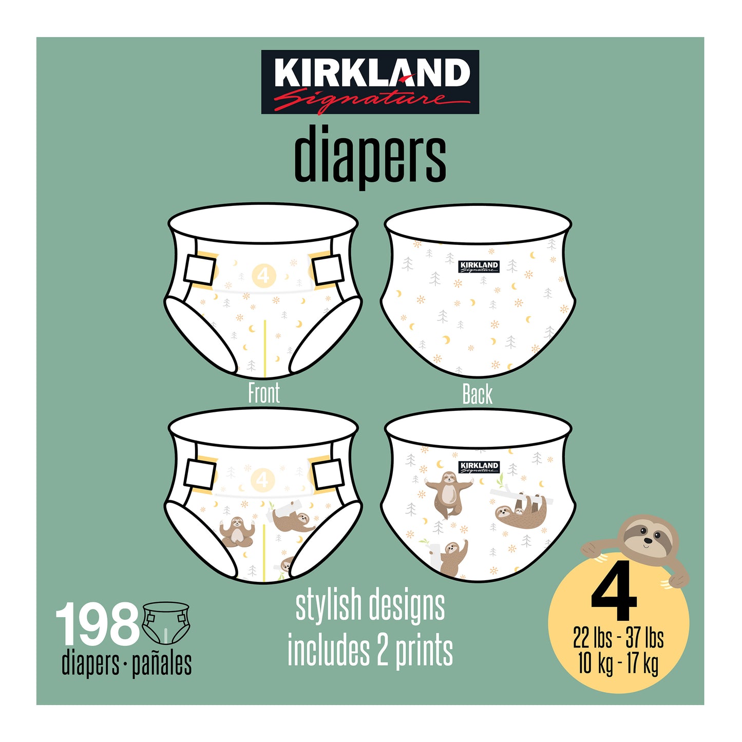 Diaper Sizes 3 – 6 – Thin, Super Absorbent, Gentle on Skin