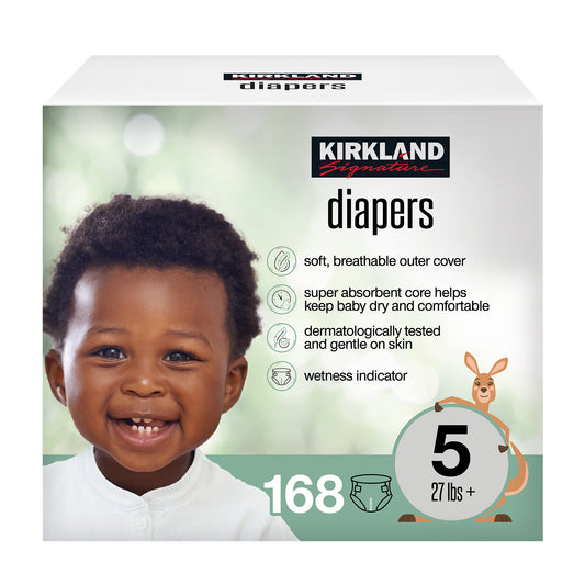 Diaper Sizes 3 – 6 – Thin, Super Absorbent, Gentle on Skin