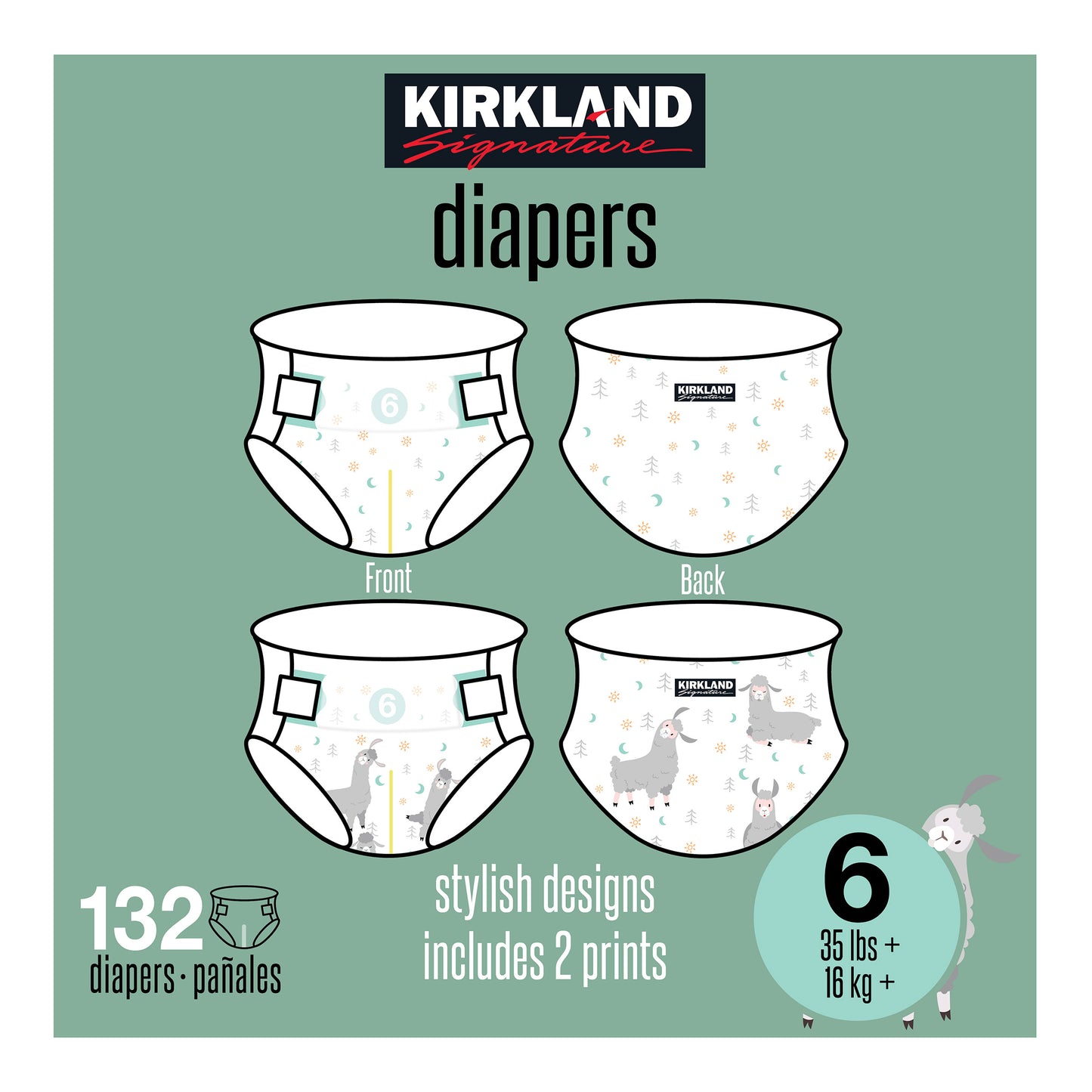 Diaper Sizes 3 – 6 – Thin, Super Absorbent, Gentle on Skin