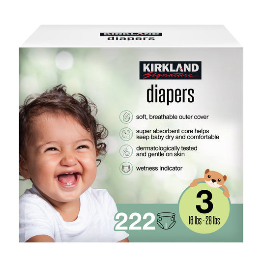 Diaper Sizes 3 – 6 – Thin, Super Absorbent, Gentle on Skin