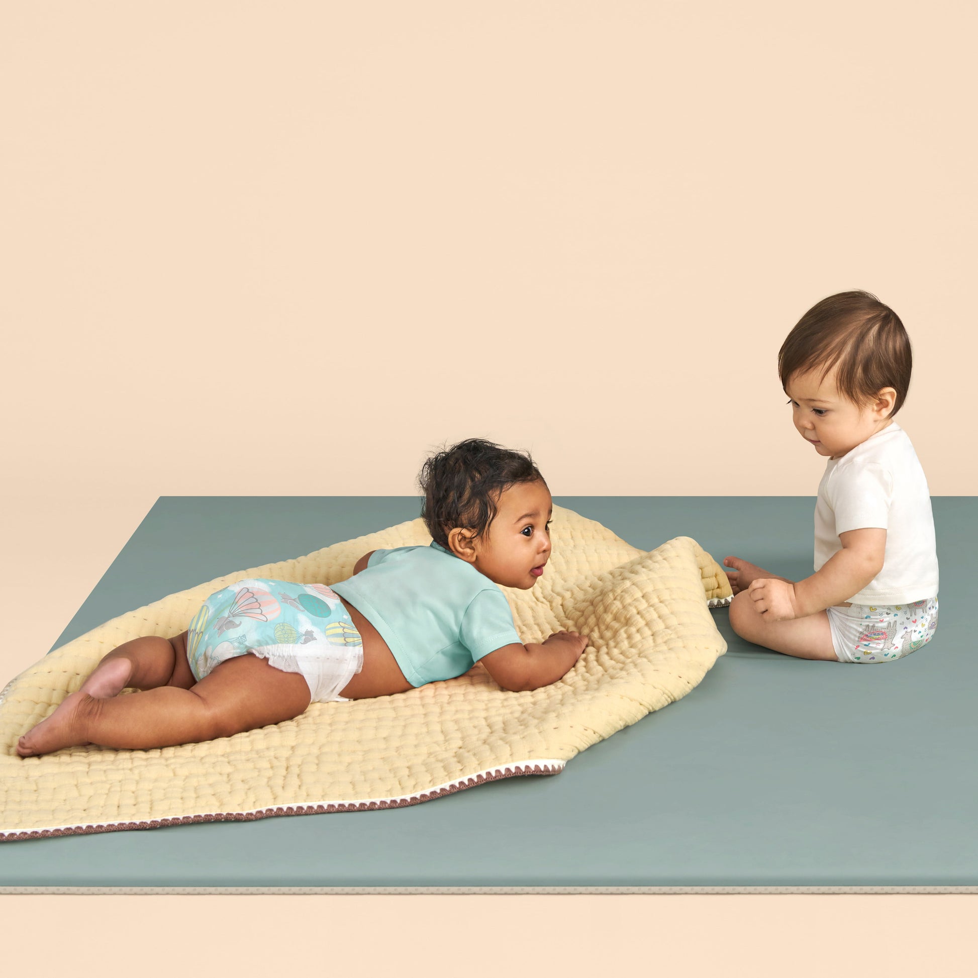 Clean Conscious® Baby Diapers – Newborn Size (<10 lbs, 108 Count) – Hypoallergenic & Plant-Based