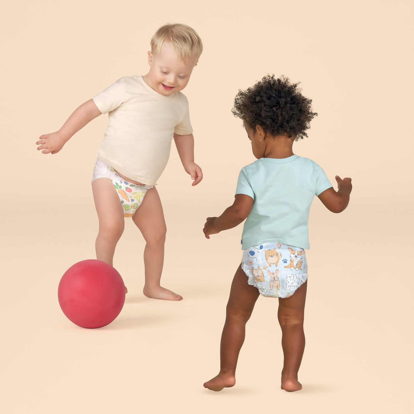 Clean Conscious Baby Diapers – Size 6 (35+ lbs, 54 Count) – Hypoallergenic & Fragrance Free